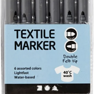 marcadores textiles colores pastel