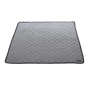 alfombra acolchada negro