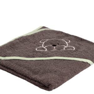 toalla para bebé verde