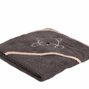 toalla para bebé color nude