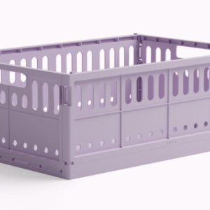 HOME caja plegable maxi lilac de made crate